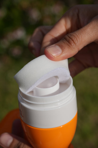 NUEVO APLICADOR RECARGABLE DE PROTECTOR SOLAR - REPELENTE Y CREMAS