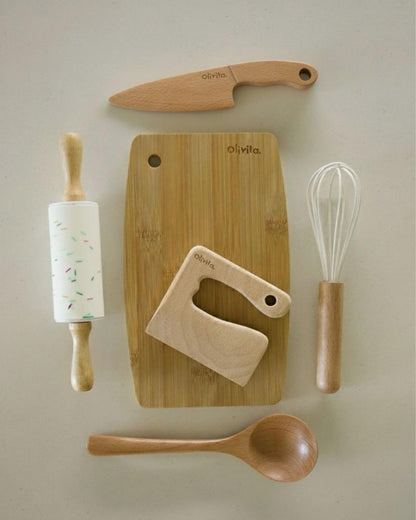 KIT DE UTENSILIOS DE COCINA MONTESSORI PARA NIÑOS