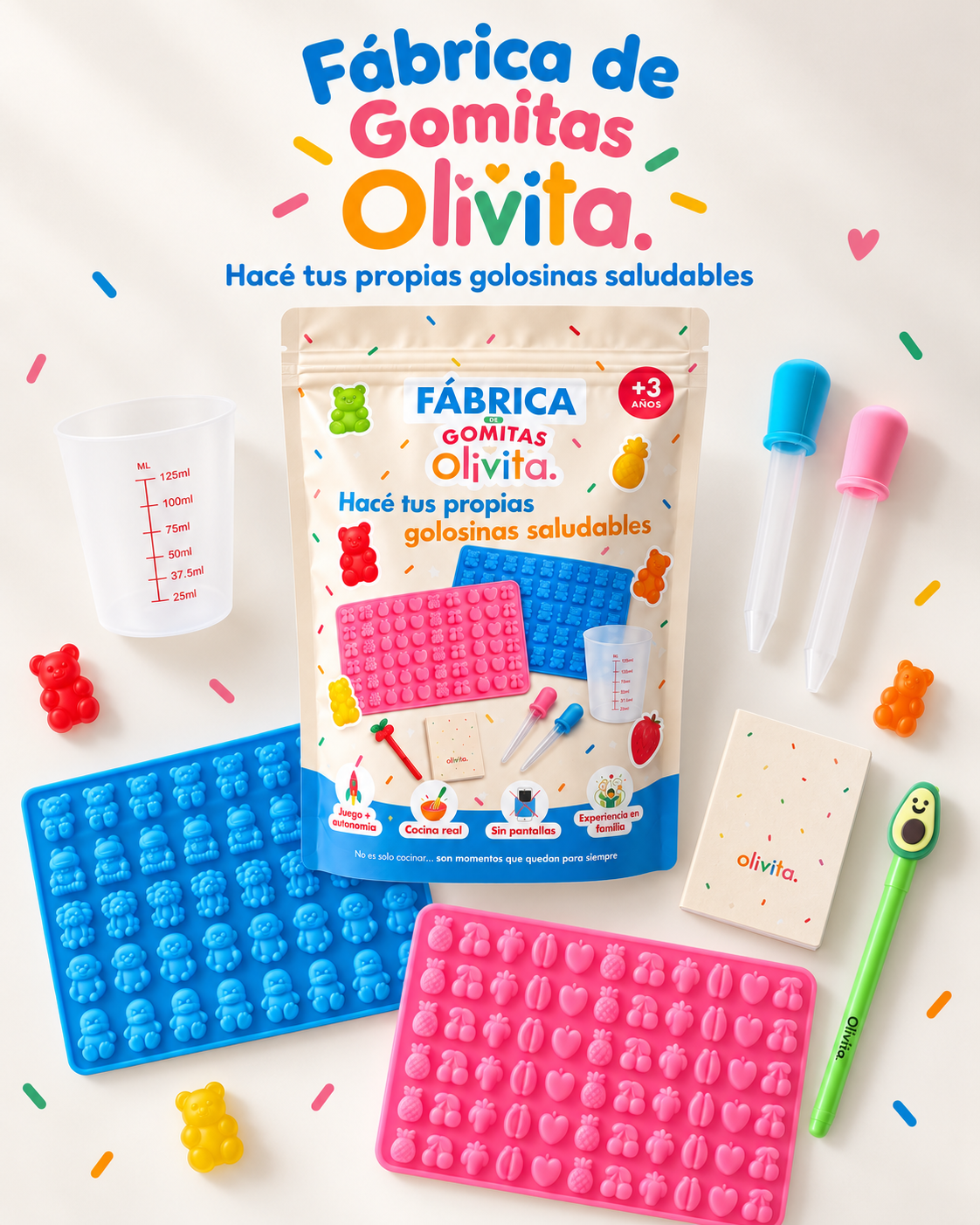 FÁBRICA DE GOMITAS OLIVITA 🍓🐻
