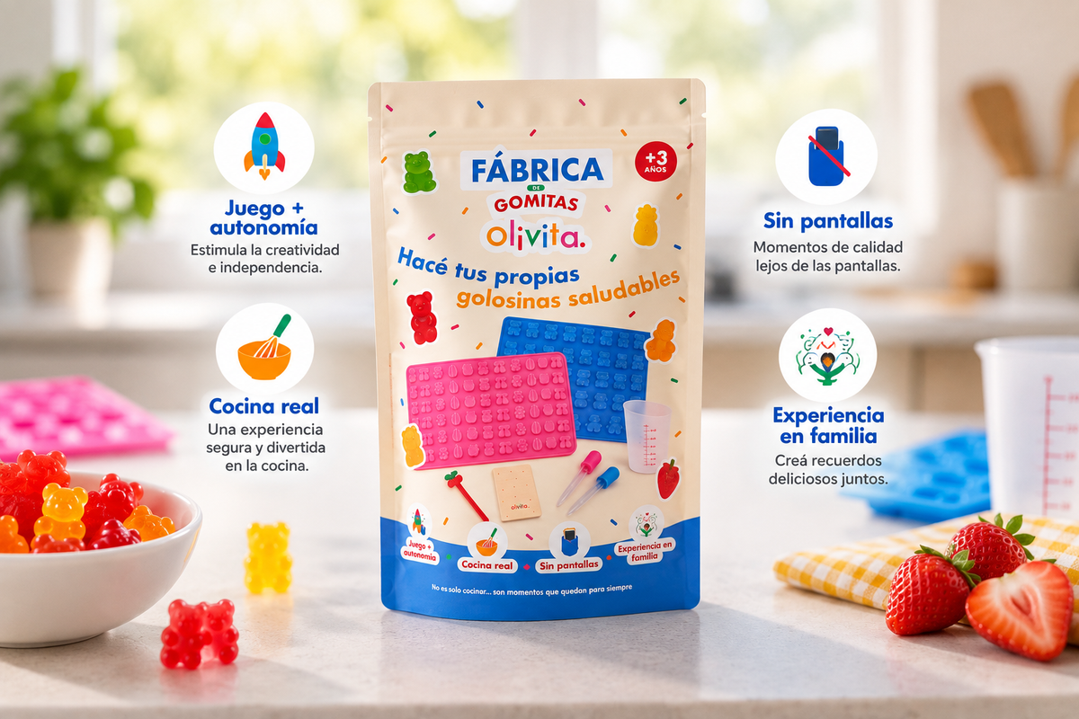 FÁBRICA DE GOMITAS OLIVITA 🍓🐻