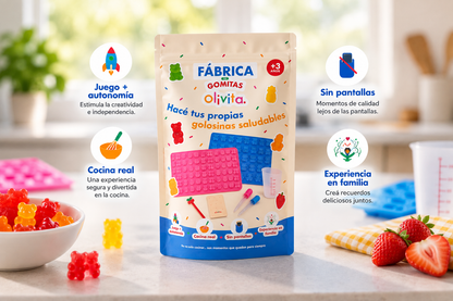 FÁBRICA DE GOMITAS OLIVITA 🍓🐻